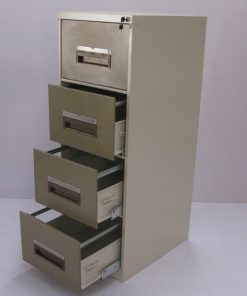 FIL001 - 4 Drawer Filing Cabinet