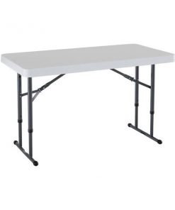FOL002 - Fold in Half Rectangular Plastic Tables- 4ft (1200mm)