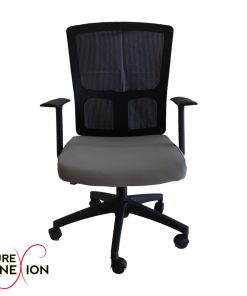 Mid back mesh chair square arms